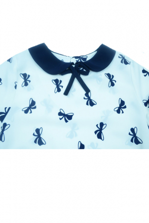 Bluza cu maneca scurta pentru fete Jolanda JL3-128, Alb [1]