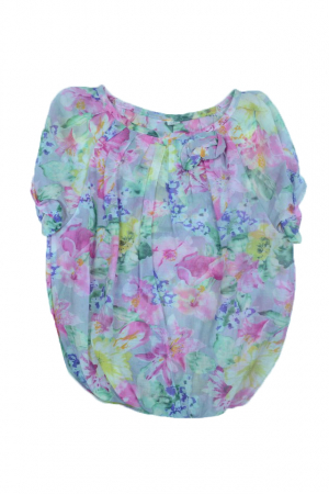 Îmbrăcăminte fete - Bluza cu maneca scurta pentru fete Mini Junior BF-001-140