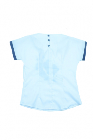 Bluza cu maneca scurta pentru fete Umbo UMB33-A-128, Alb [4]