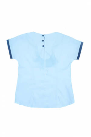 Bluza cu maneca scurta pentru fete Umbo UMB34-A-128, Alb [1]