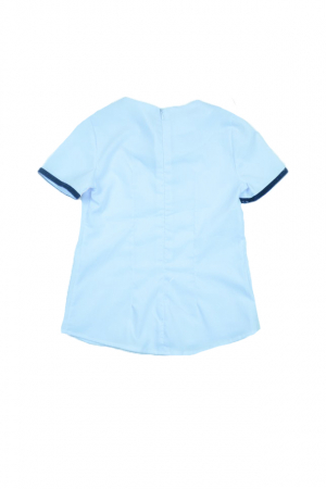 Bluza cu maneca scurta pentru fete Umbo UMB35-A-128, Alb [1]