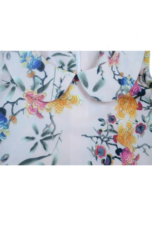 Bluza cu maneca scurta pentru fete Umbo UMB37-C-128, Crem [1]