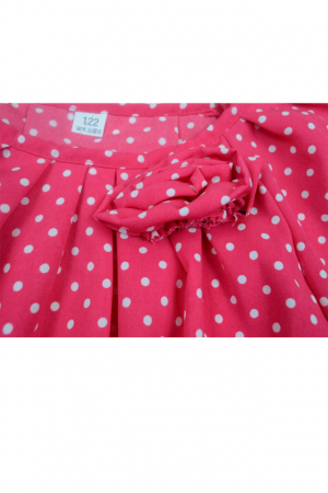 Bluza cu maneca scurta pentru fete Alessia ALS-002-128, Fucsia [1]