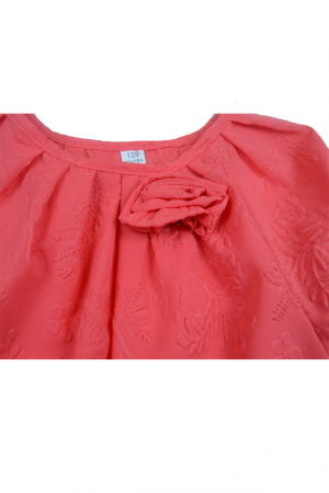 Bluza cu maneca scurta pentru fete ALessia ALSS50-128, Coral [1]