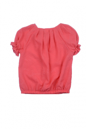 Bluza cu maneca scurta pentru fete ALessia ALSS50-128, Coral [2]