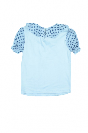 Bluza cu maneca scurta pentru fete Chaterine CHTR1-128, Alb [2]