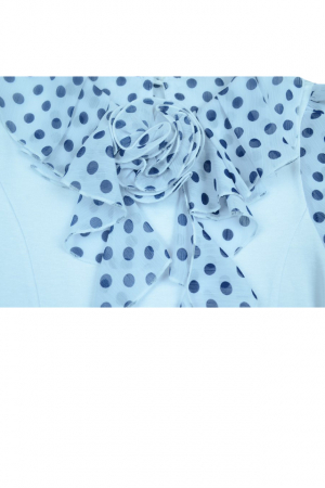 Bluza cu maneca scurta pentru fete Chaterine CHTR1-128, Alb [1]