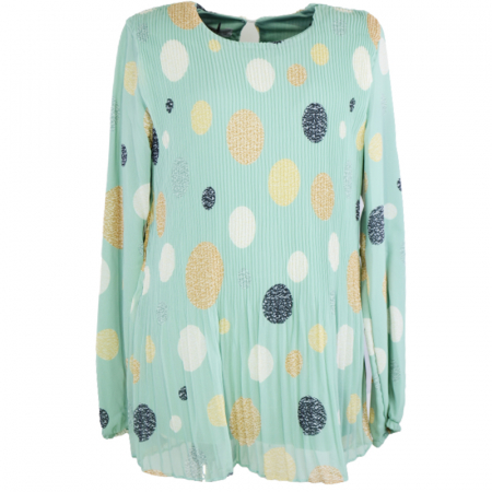 Bluze fete - Bluza pentru fete Mini Junior 3797-F, Verde