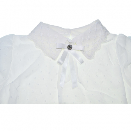 Bluza pentru fete Mini Junior BLZMJ-2, Alb [2]