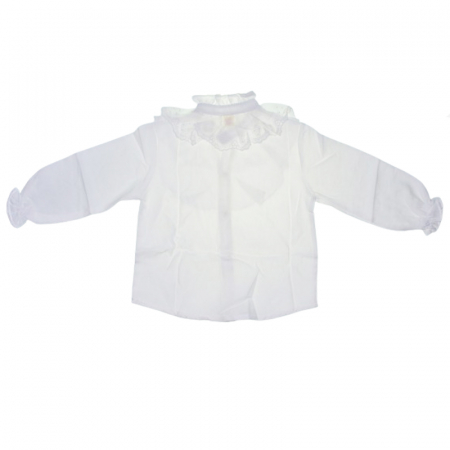 Camasa pentru fete Mini Junior BLZMJ-4, Alb [3]
