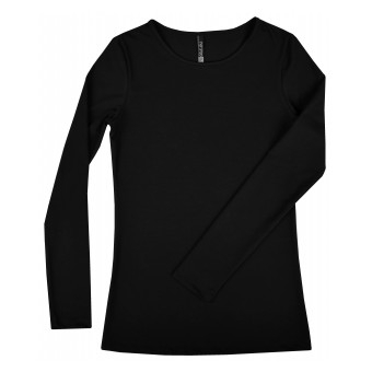 Bluze fete - Bluza pentru fete Atut A-5670-158-cm, Negru