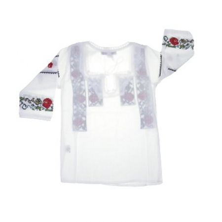 Bluza tip ie 3/4 pentru fete Mini Junior MRI-29, Alb [2]