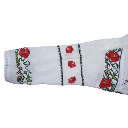 Bluza tip ie 3/4 pentru fete Mini Junior MRI-29, Alb [3]