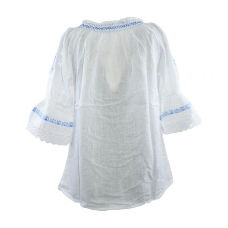 Bluza tip ie 3/4 pentru fete Mini Junior MRI-17, Alb [1]