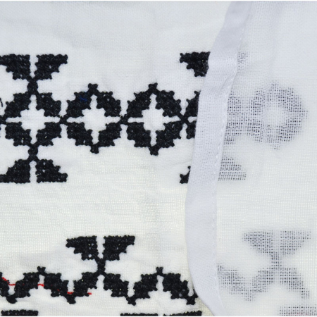 Bluza tip ie cu maneca lunga pentru baieti Mini Junior MRI-32, Alb [3]