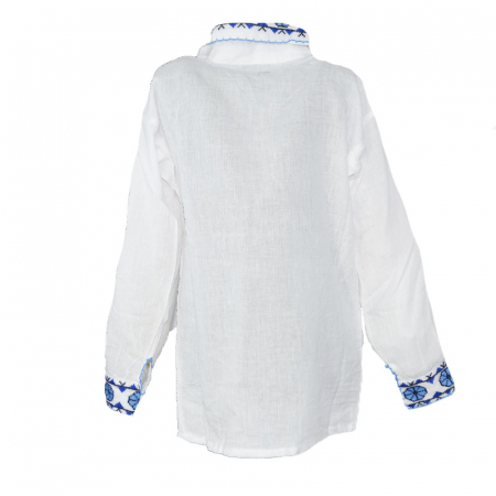 Bluza tip ie pentru baieti Mini Junior MRI-9, Alb [1]