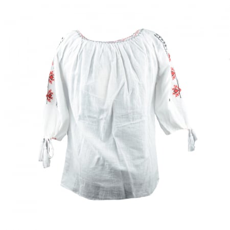 Bluza tip ie pentru fete Mini Junior BEF-02-152-158, Alb [1]