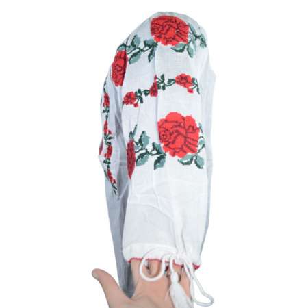 Bluza tip ie 3/4 pentru fete Mini Junior MRI-14, Alb [2]