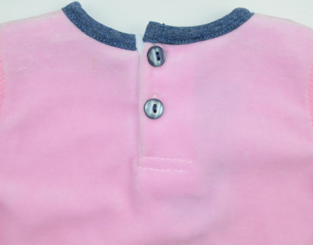 Bluza cu maneca lunga pentru fete Karen Mouse KRC355R-68, Roz [1]