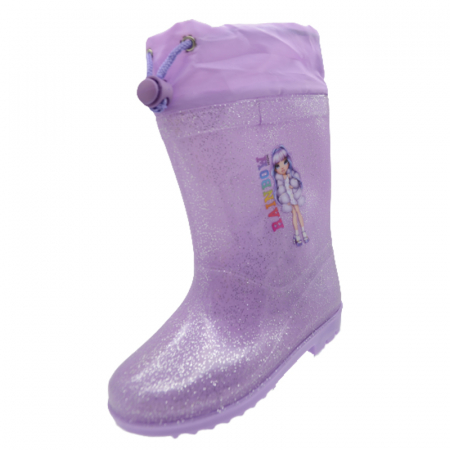 Cizme cauciuc fete - Cizme din cauciuc pentru fete Mini Junior 84220-552M-25-26, Mov