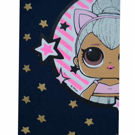 Bluza cu maneca lunga pentru fete E Plus M LOL BNK-1-98, Bleumarin [2]