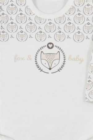 Body cu maneca lunga pentru copii Lisek Koala 3871-C-74, Crem [2]