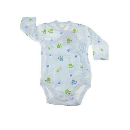 Body-uri baieti - Body cu maneca lunga pentru copii Pifou Model 10 M10-A17-56