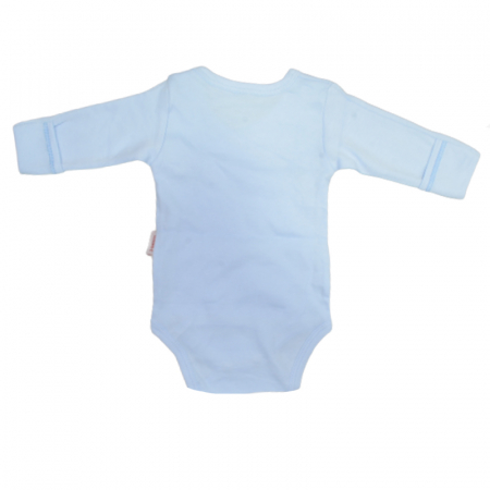 Body cu maneca lunga pentru baieti Baleno BBY-8, Albastru [1]