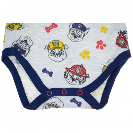 Body cu maneca lunga pentru baieti E Plus M Paw Patrol 336105-62-cm, Gri [2]