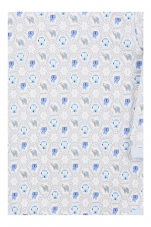 Body cu maneca lunga pentru baieti Koala Dzungla 05-738-A-80-cm, Alb [2]