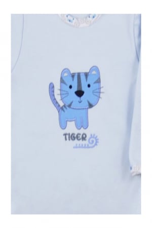 Body cu maneca lunga pentru baieti Koala Dzungla 05-738-AL-74-cm, Albastru [2]