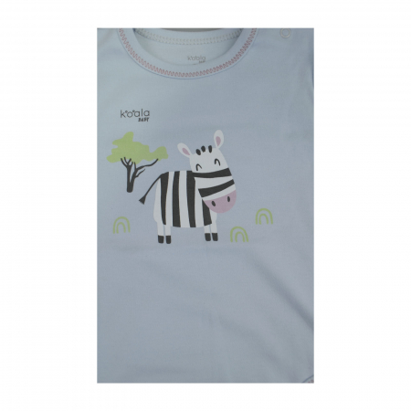Body cu maneca lunga pentru baieti Koala Happy Baby 07-499A_74 cm, Albastru [2]