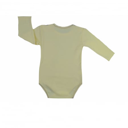 Body cu maneca lunga pentru baieti Koala Happy Baby 07-499GN_74 cm-2332, Galben [1]