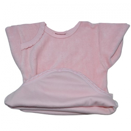 Body cu maneca lunga pentru fete Koala Bobas  K740, Roz [2]