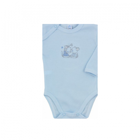 Body cu maneca lunga pentru baieti Koala Misio 3034A_62 cm, Albastru [1]