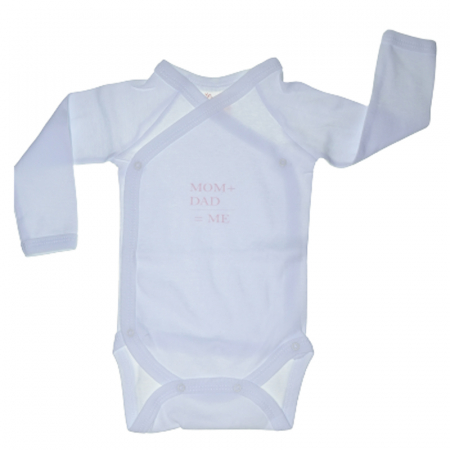 Îmbrăcăminte fete - Body cu maneca lunga pentru fete Mini Bimbi BE0217, Alb