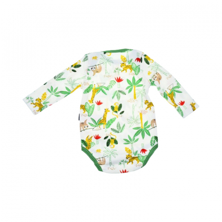 Body cu maneca lunga pentru copii Mini Junior, BDY-16960-1V, Verde [1]