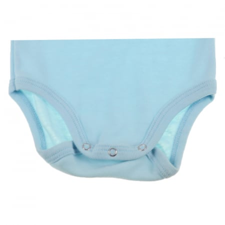 Body cu maneca lunga pentru baieti Pifou Model 13 ML13A-86-89-cm, Albastru [1]