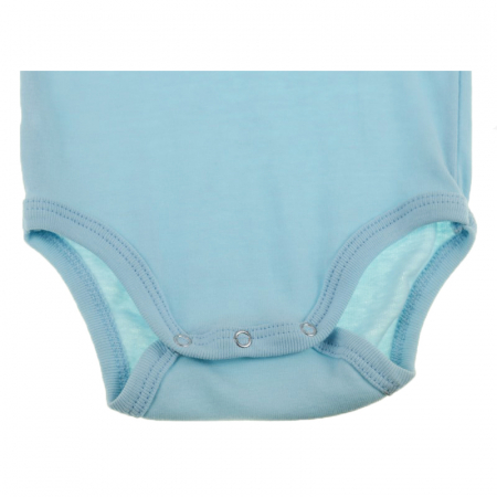 Body cu maneca lunga pentru baieti Pifou Model 6 ML6A-1-86-89-cm, Albastru [2]