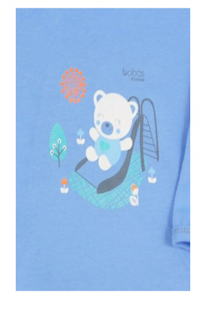 Body cu maneca lunga pentru baieti Zabaw Koala 3625-AL-86-cm, Albastru [2]