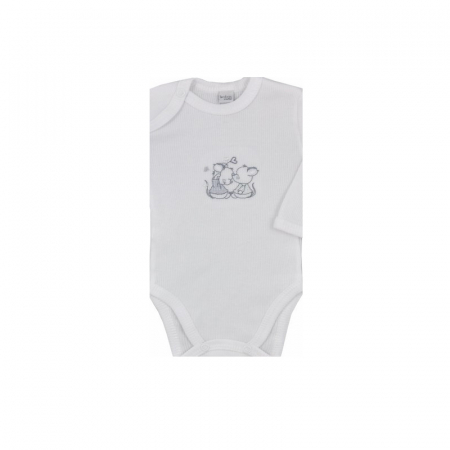 Body cu maneca lunga pentru copii Koala Misio 3034_92 cm, Alb [1]