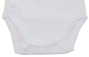 Body cu maneca lunga pentru copii Pifou BMLFI1-A1-68-cm, Alb [2]