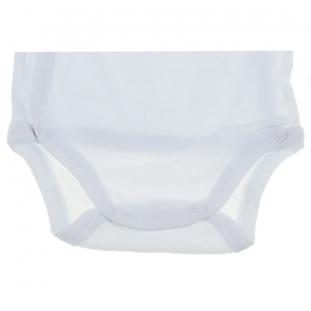 Body cu maneca lunga pentru copii Pifou Model 10 ML10AB1-54-58-cm, Alb [1]