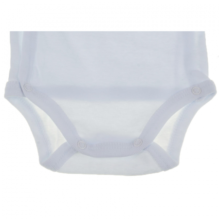Body cu maneca lunga pentru copii Pifou Model 10 ML10BMLFI2-R-54-58-cm, Alb [2]