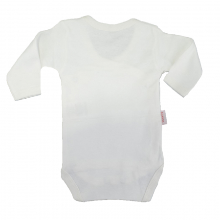 Body cu maneca lunga pentru copii Baleno 3193-1-62, Crem [1]