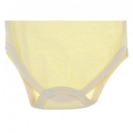 Body cu maneca lunga pentru copii Bambi Kid BBK02-74-cm, Galben [1]