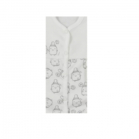 Body cu maneca lunga pentru copii Koala Butelki 06-694_68 cm, Crem [1]