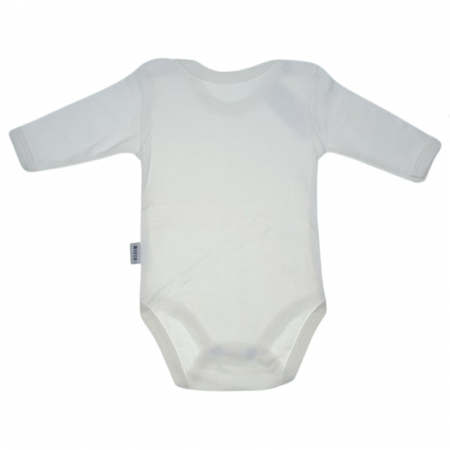 Body cu maneca lunga pentru copii Mini Junior BDY-MJ23, Crem [2]