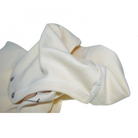 Body cu maneca lunga pentru copii Mini Junior BDY-MJ25, Crem [3]
