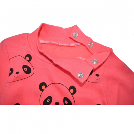 Body cu maneca lunga pentru copii Mini Junior BDY-MJ27, Rosu [2]